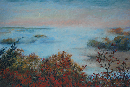Morning Fog Rising