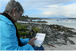 Barbara Solberg - Sketching in Orkney