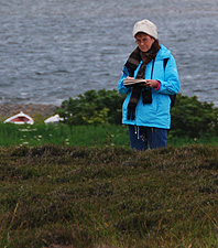 Barbara Solberg - Sketching in Orkney