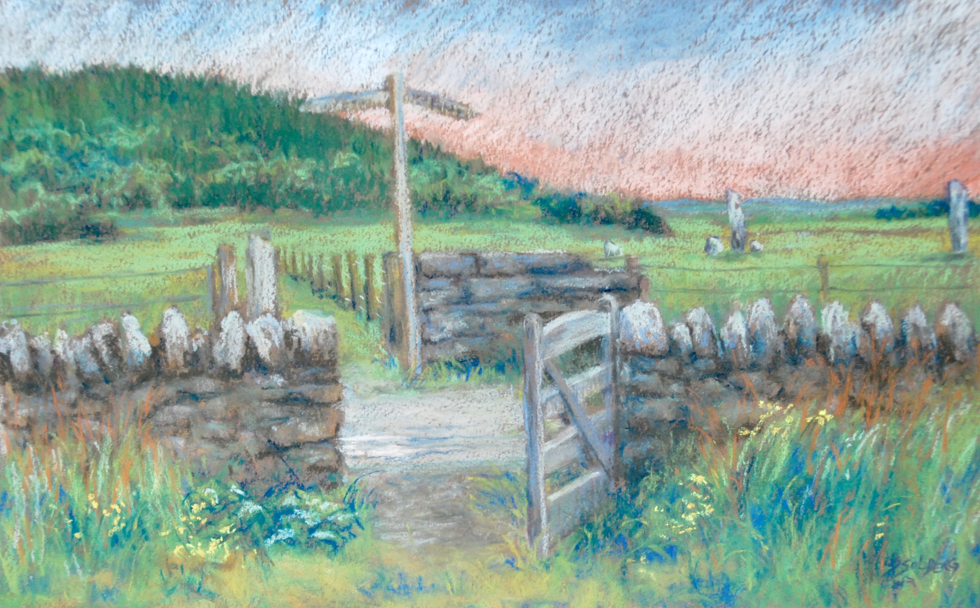 Barbara Solberg - Landscape - The Old Way