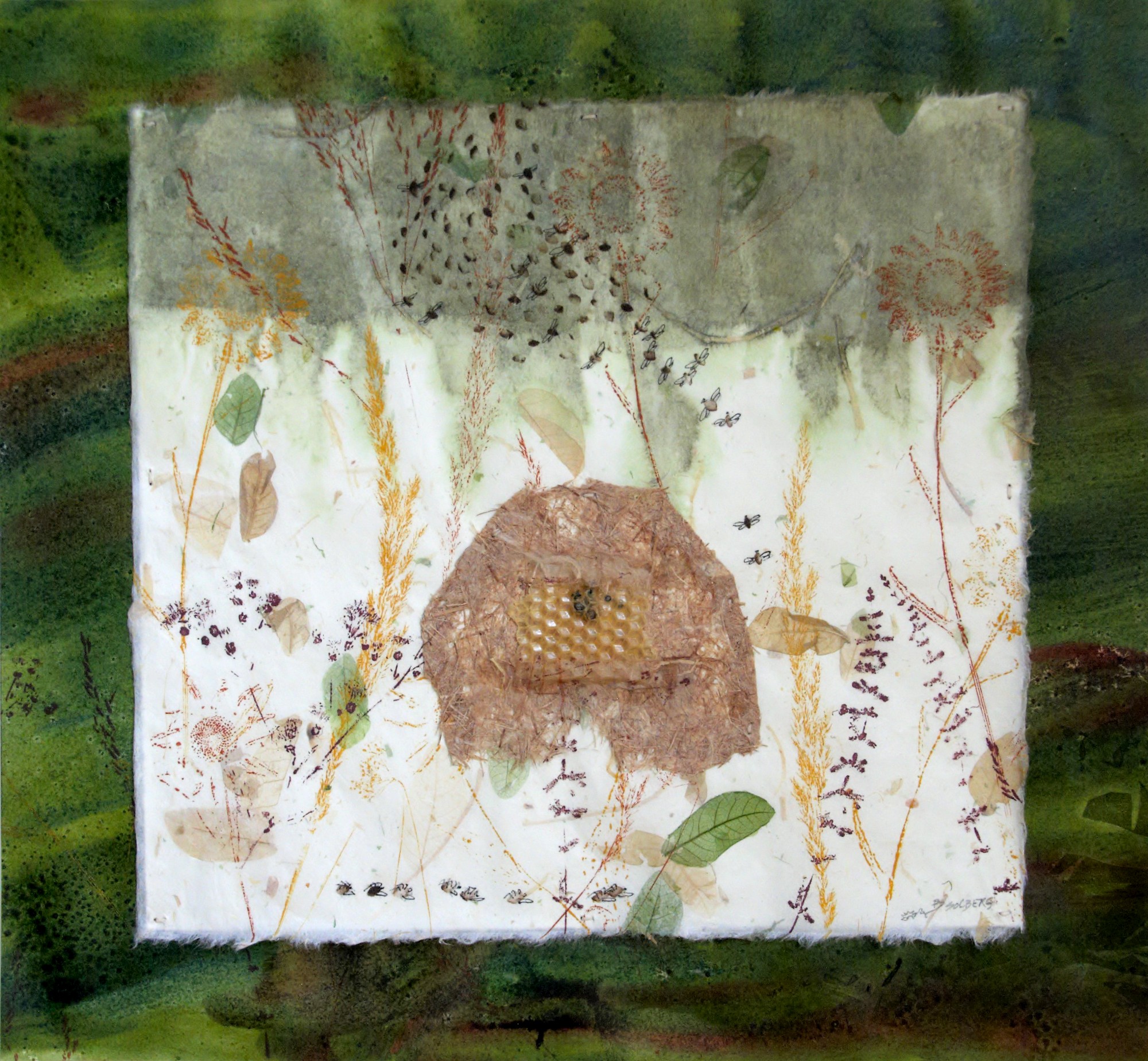 Barbara Solberg - Mixed Media - Leaving Home