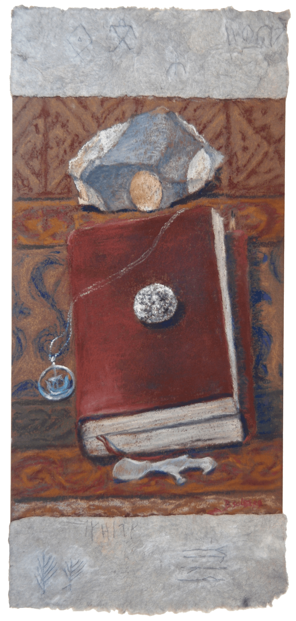 Barbara Solberg - Mixed Media - Sketches of Memory